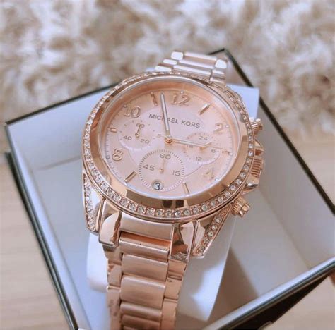 michael kors chronograph blair|Michael Kors Women's Chronograph Blair Gold.